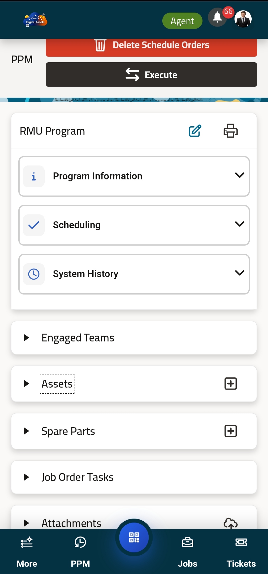 Mobile Dashboard